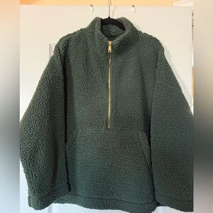 Aerie Sherpa Fleece Quarter Zip